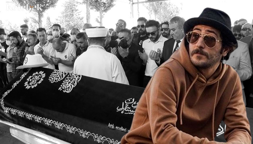 8.kattan düşerek hayatını kaybetmişti... Rapçi Berk Bayındır son yolculuğuna uğurlandı