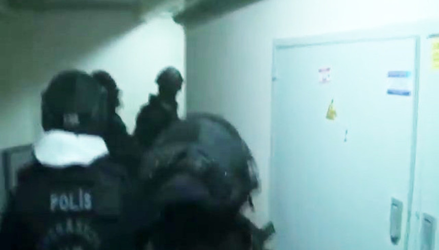 İşte Sancaktepede hücre evine düzenlenen operasyon