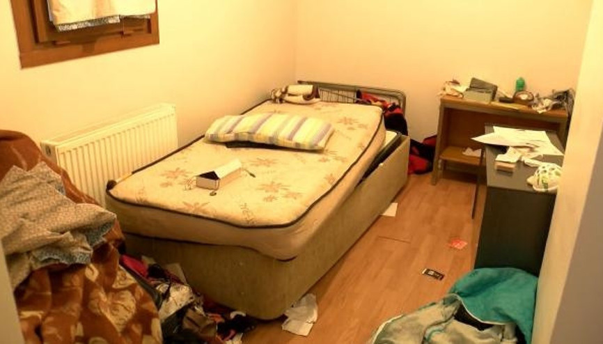 Sancaktepede operasyon yapılan hücre evi görüntülendi