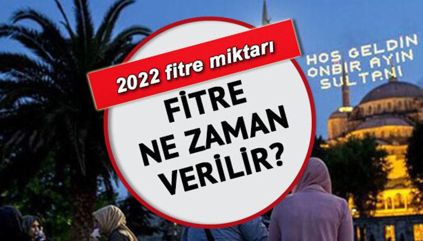 FİTRE 2022 NE KADAR Fitre nedir, kimlere ne zaman verilir Diyanet fitre miktarı belli oldu