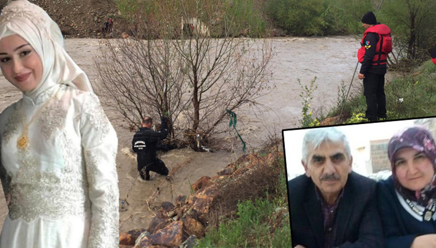 Çarpışan iki otomobil Oltu Çayına uçtu Hamile ebe Büşradan sonra annesinden de acı haber geldi, babası aranıyor Çarpışan iki otomobil Oltu Çayına uçtu Hamile ebe Büşradan sonra annesinden de acı haber geldi, babası aranıyor