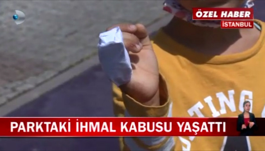Kaydıraktaki vida jilet gibi kesti