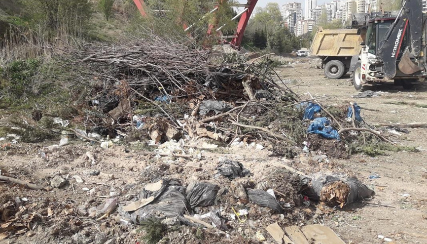 O çöpler kaldırıldı