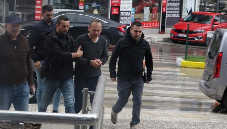 Çorumda dehşet Cani adam eşini boğarak öldürmeye kalkıştı