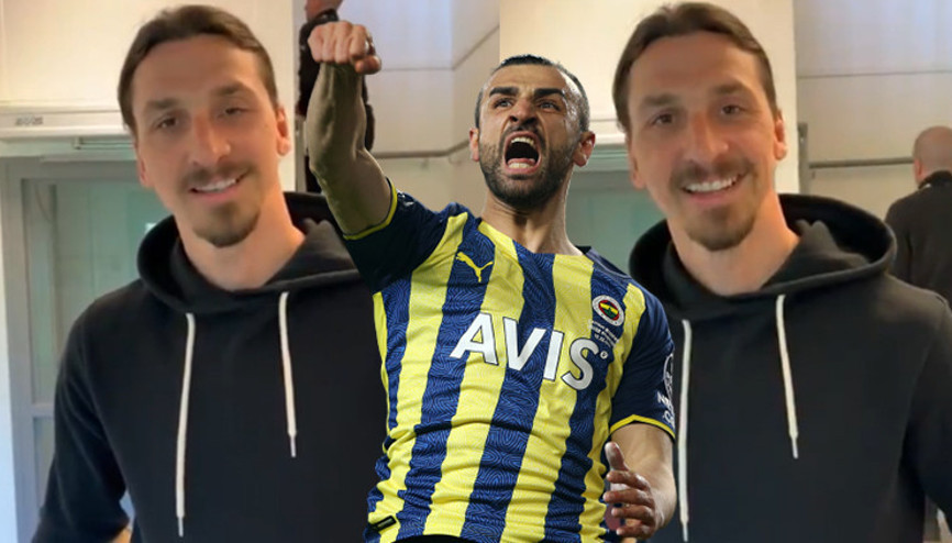 Son Dakika: Zlatan Ibrahimovicten Serdar Dursuna videolu mesaj Gerçek Zlatandan kopyasına selamlarımı yolluyorum