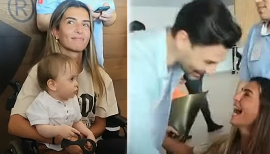 Merve Aydın Türkiyeye döndü... İşte Survivor All Stardan elenen Merve Aydının oğlu ile duygusal buluşması Merve Aydın Türkiyeye döndü... İşte Survivor All Stardan elenen Merve Aydının oğlu ile duygusal buluşması