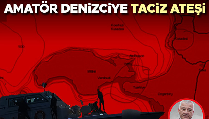 Yunan Sahil Güvenlikten amatör denizciye taciz ateşi