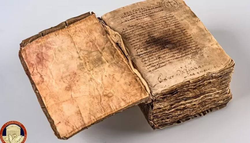 Yıllar önce çalınmıştı Nostradamusun kehanetleri el yazması Almanyada bulundu