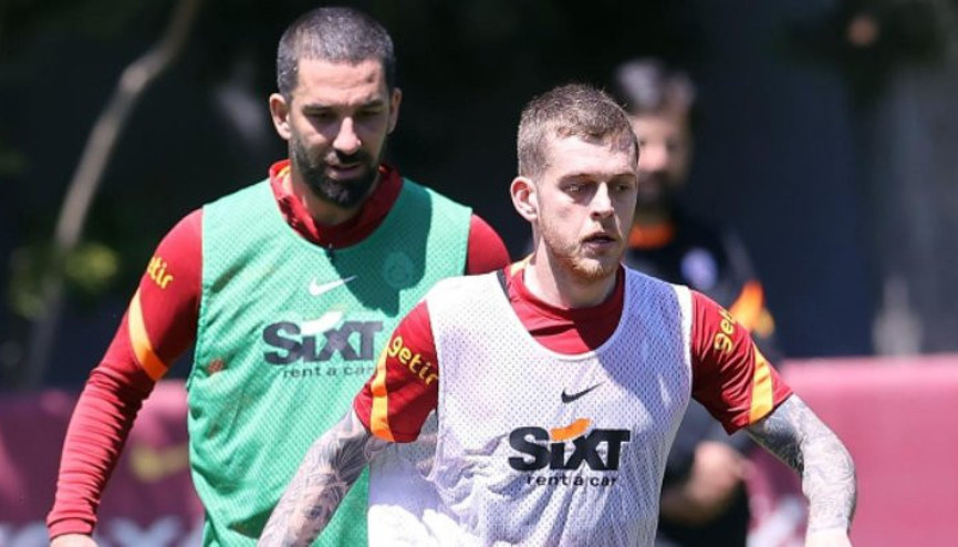 Galatasarayda Adana Demirspor hazırlıkları Omar ve Marcao...