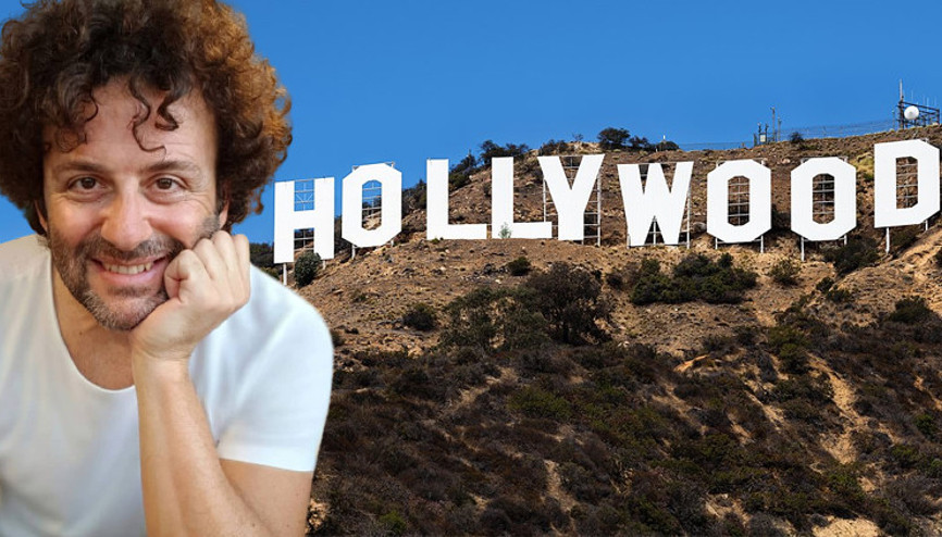 İlk oyunculuğu Hollywoodda Erdil Yaşaroğlunun büyük heyecanı...
