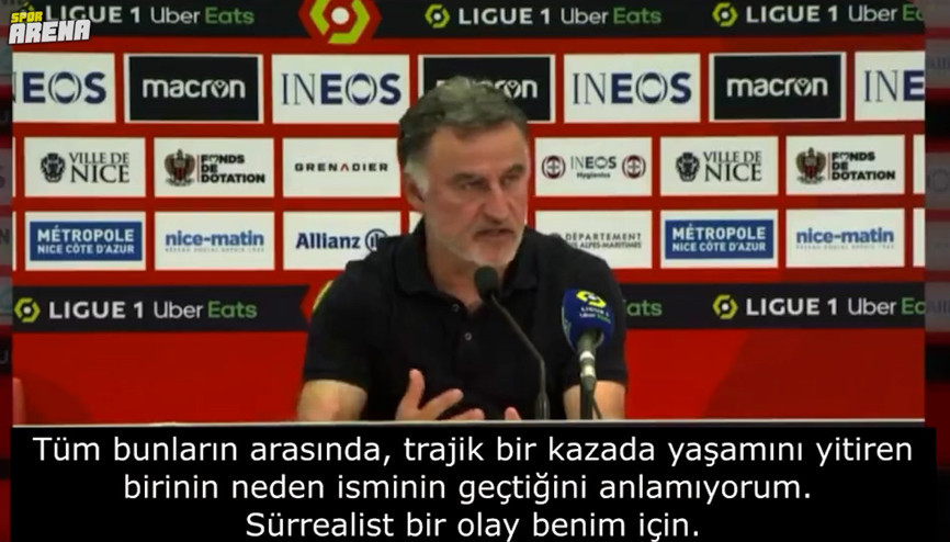 Galtierden takdir gören konuşma Emiliano Sala ve Nice taraftarları... Galtierden takdir gören konuşma Emiliano Sala ve Nice taraftarları...