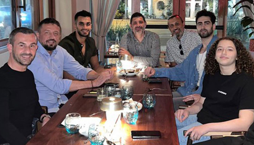 Hidayet Türkoğlu, Furkan Korkmaz ve Ömer Faruk Yurtseven ile buluştu