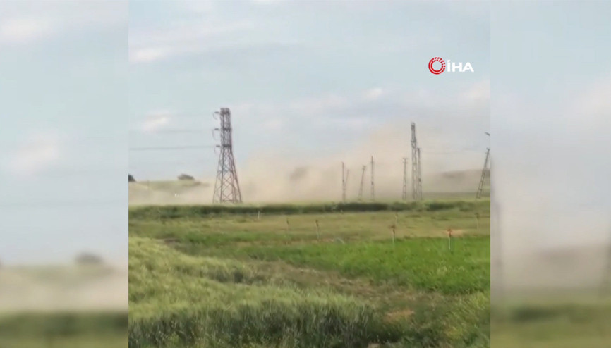 Suriye sınırında karakola havan topu düştü