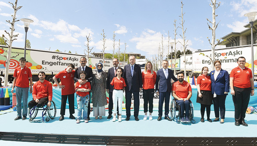 Erdoğan, Spor Aşkı Engel Tanımaz programında konuştu: Engelliler iki duvar arasına hapsedilemez