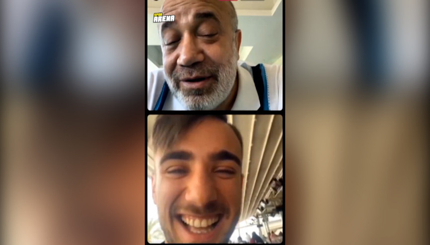 Murat Sancak, Yunus Akgünü canlı yayına çıkardı.