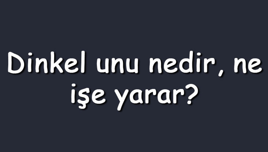 Dinkel unu nedir, ne işe yarar Besin değerleri ve gluten oranı Dinkel unu nedir, ne işe yarar Besin değerleri ve gluten oranı