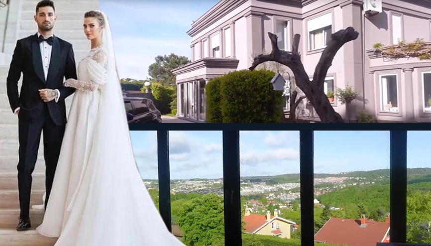 Zekeriyaköyde 4 katlı muhteşem villa... İdo Tatlıses ile Yasemin Şefkatli bu evde yaşıyor
