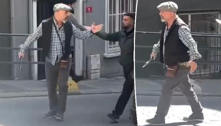 Kadıköyde bıçaklı, taşlı, çekiçli kavga