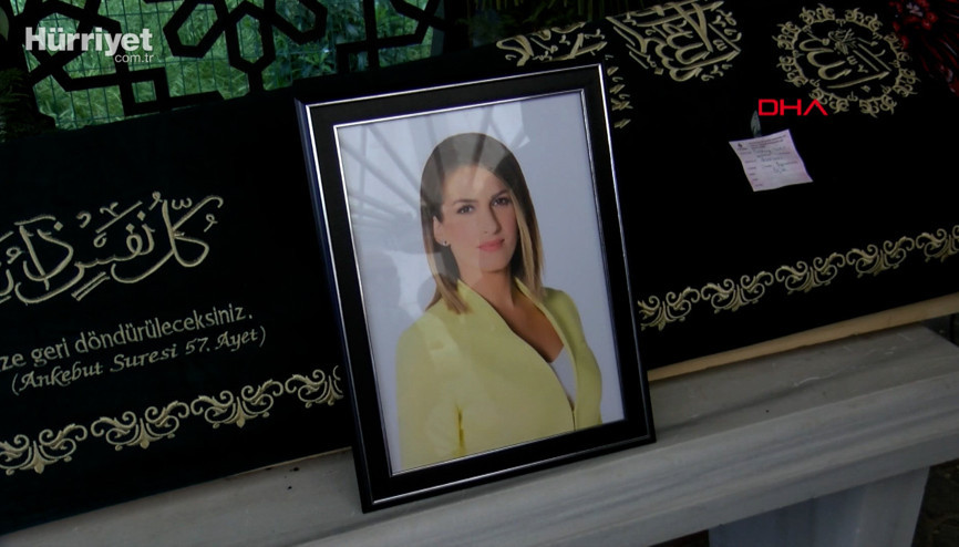 Haber spikeri Özlem Sarıkaya Yurta veda Haber spikeri Özlem Sarıkaya Yurta veda