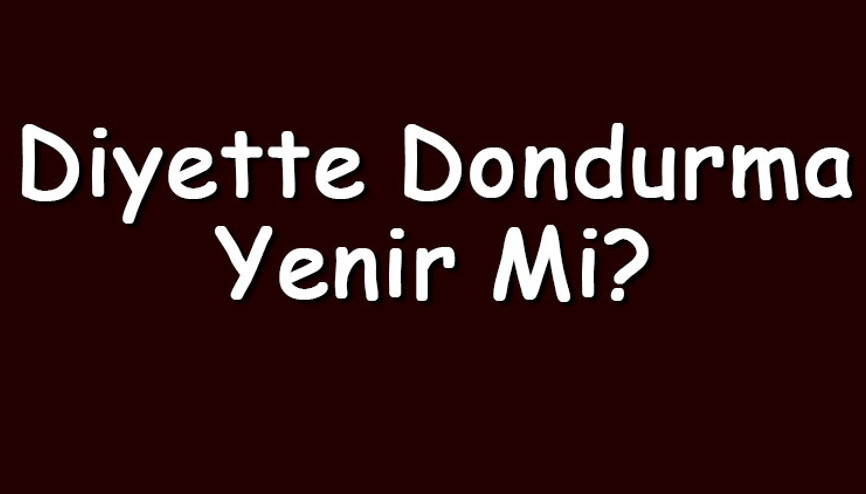 Diyette dondurma yenir mi Diyetteyken sabah ya da gece maraş, külah ve twister dondurma tüketilir mi
