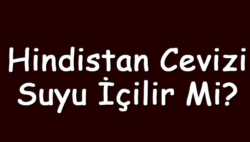 Hindistan cevizi suyu içilir mi faydaları ve zararları nelerdir