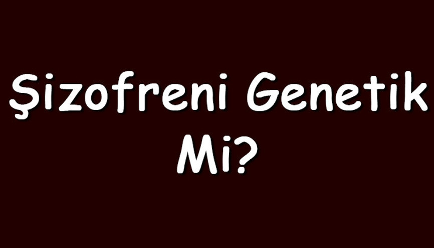 Şizofreni genetik mi Şizofreni hastalığı için genetik yatkınlık var mıdır