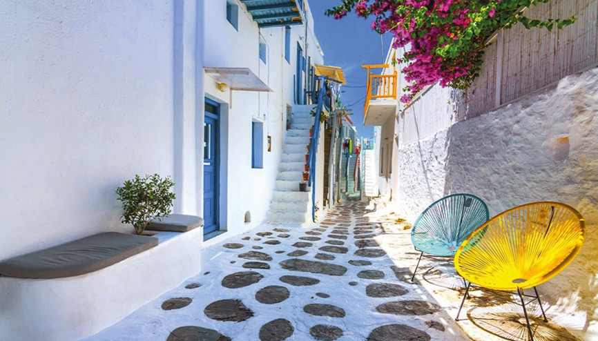 Direkt Mikonos’a tek uçak
