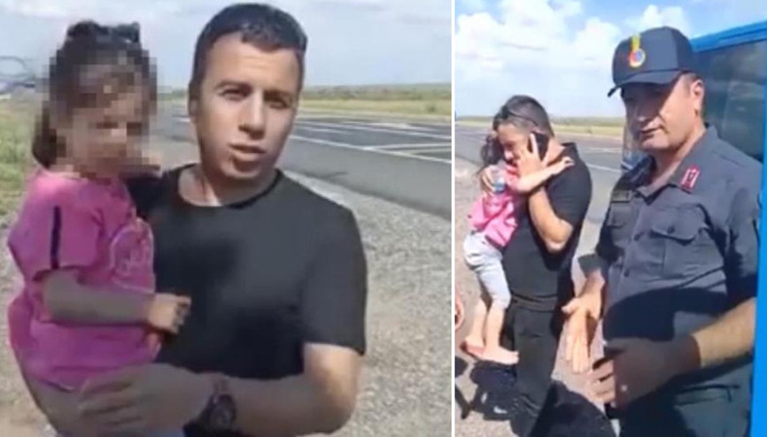 Yolda mola veren aile, 3 yaşındaki çocuklarını unuttu