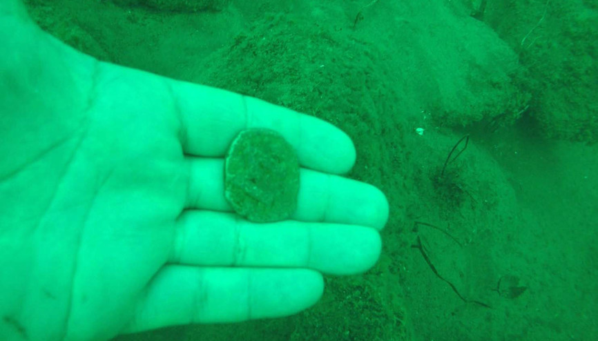 Akçakale Kalesinin kalıntıları deniz altında 80 metreye ulaşan derinlikte bulundu