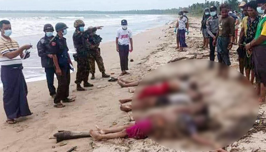 Arakanlı Müslümanları taşıyan tekne battı: 14 ölü, 50 kayıp