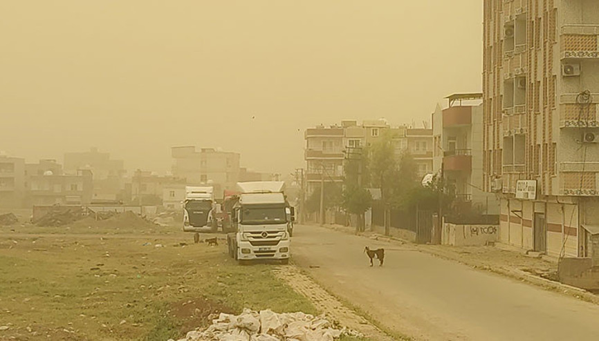 Şırnak ve Siirt’te toz taşınımı etkisini sürdürüyor