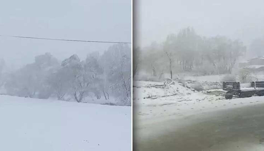Doğu’da mayıs ayında kar yağışı sürprizi