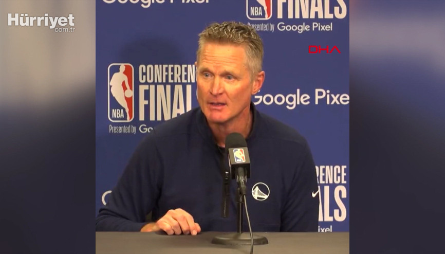 Golden State Warriors’un Koçu Steve Kerrin konuşması gündeme damga vurdu Golden State Warriors’un Koçu Steve Kerrin konuşması gündeme damga vurdu