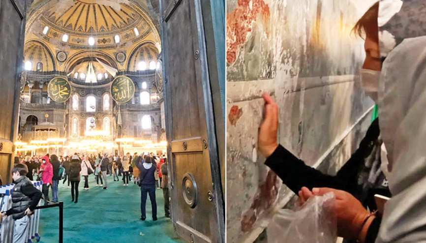 Ayasofya’daki ‘kolay’ hedef: İmparator Koridoru