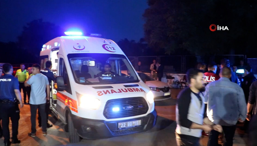 Edirne’de mahalle kavgasında ortalık savaş alanına döndü