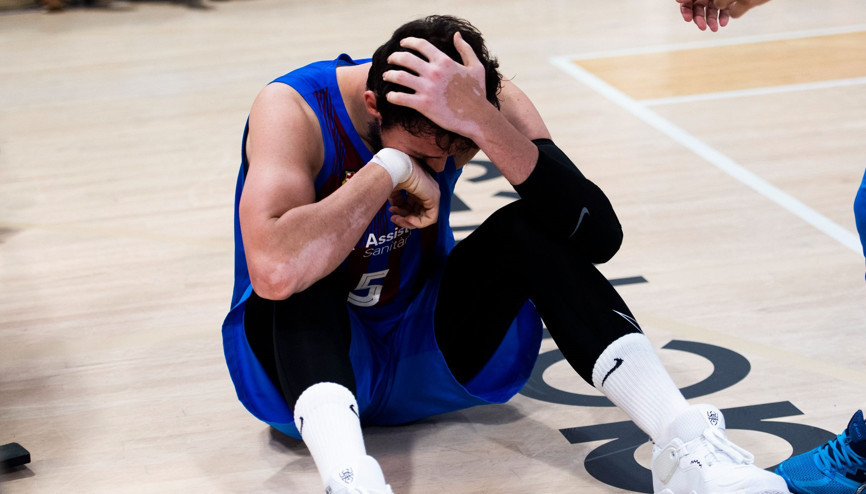 Son dakika: Barcelonada forma giyen Sertaç Şanlı korkuttu Geceyi hastanede geçirdi...