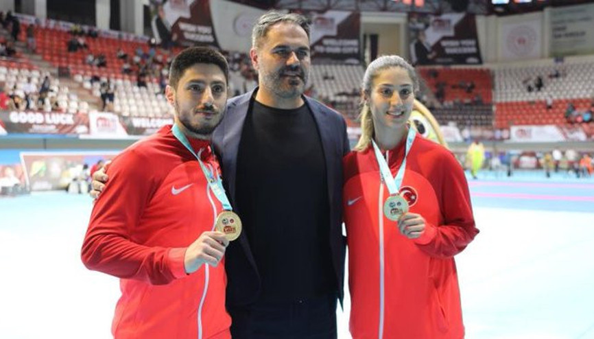 Eltemur Kardeşlerden büyük başarı Avrupa Karate Şampiyonasında altın madalya...