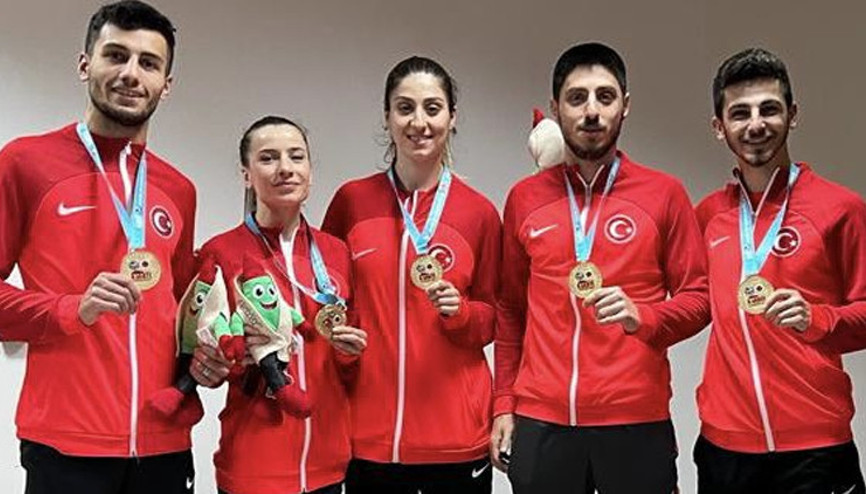 Karatede altın gün Millilerden madalya şov