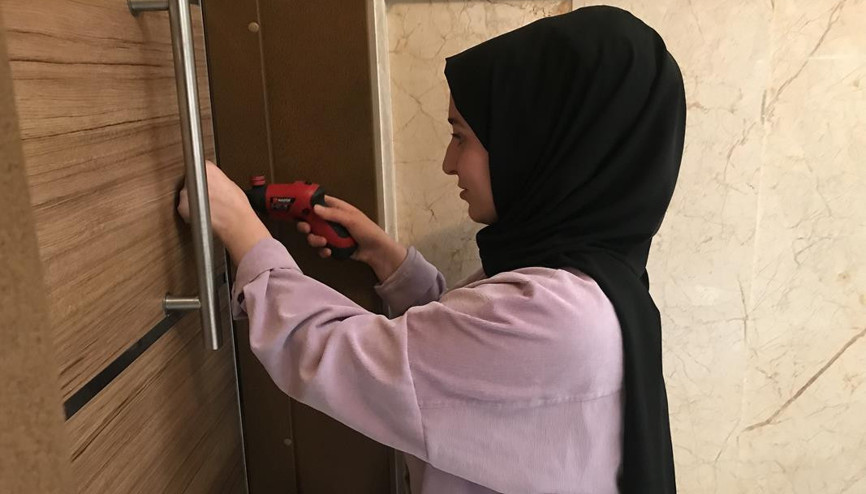 Kadın isterse her işi yapar