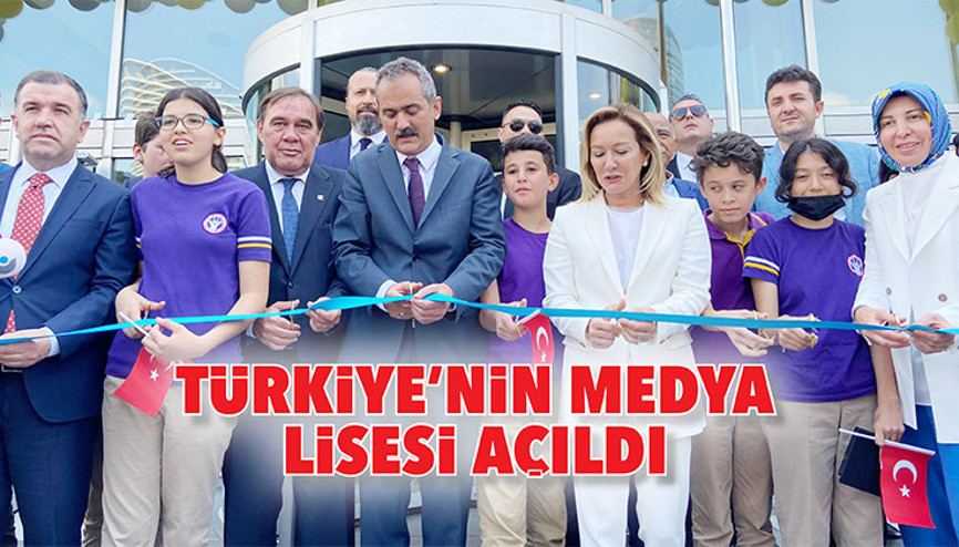 Demirören Medya Mesleki ve Teknik Anadolu Lisesi açıldı