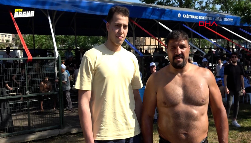 Başpehlivanın şampiyon basketbolcu oğlu