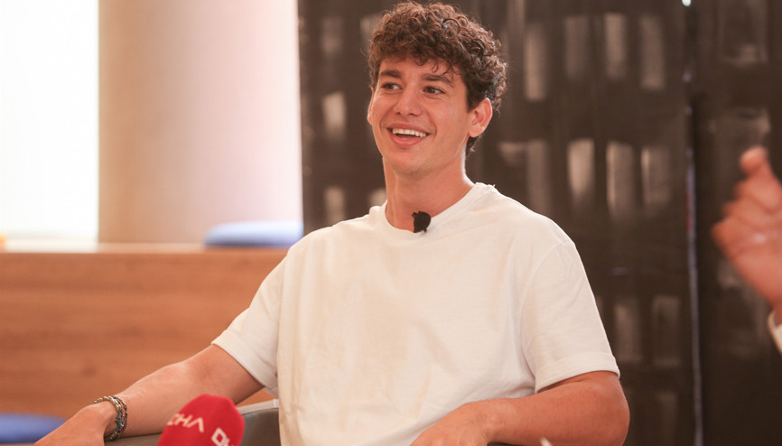 Cem Bölükbaşı, Ata Koleji’nde öğrencilerle bir araya geldi