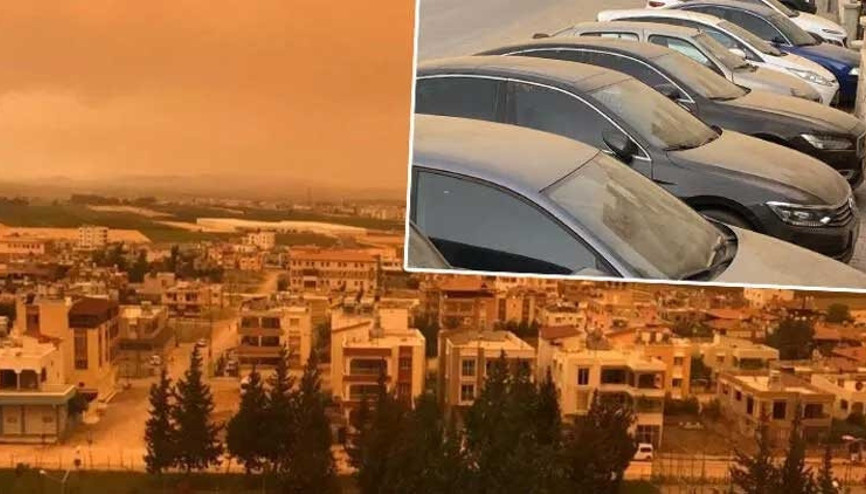 Meteoroloji uyarmıştı: Birçok ilde toz taşınımı etkili oldu