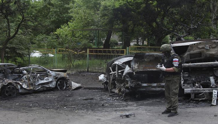 Rusya, Donetsk ve Luhanskı vurdu: 8 ölü