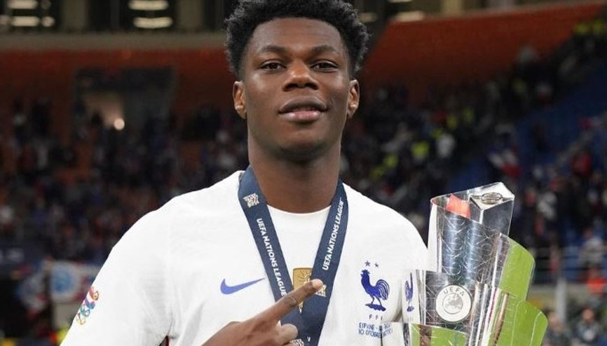 Son dakika: Real Madridden 105 milyon euroluk transfer Aurelien Tchouamenide mutlu son...