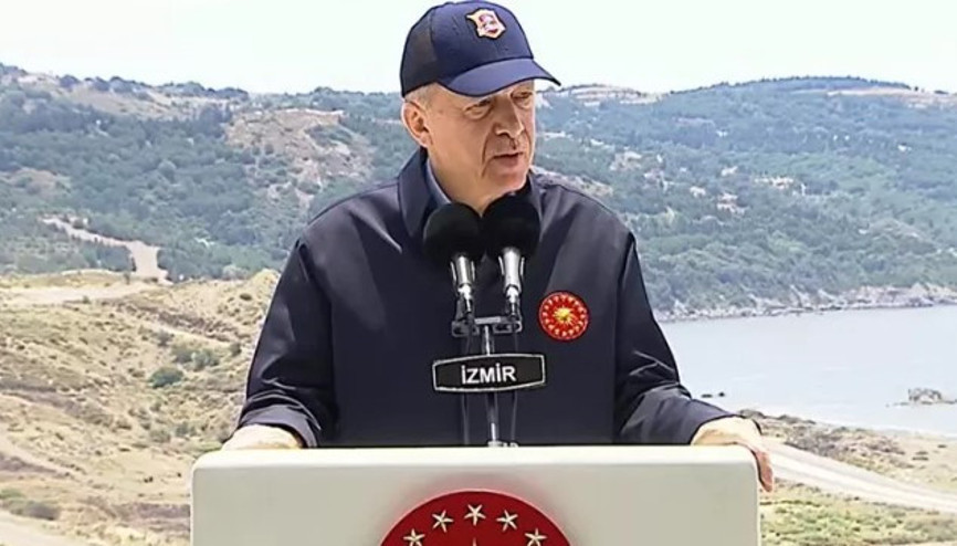 Cumhurbaşkanı Erdoğan, İzmirde düzenlenen Efes-2022 Tatbikatında önemli açıklamalar yaptı