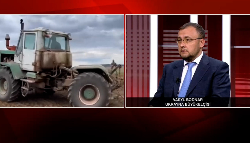 Ukraynanın Ankara Büyükelçisi Vasyl Bodnar, özel açıklamalarda bulundu