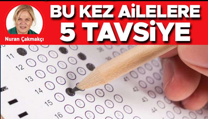 YKSye sayılı günler kala bu kez ailelere 5 tavsiye