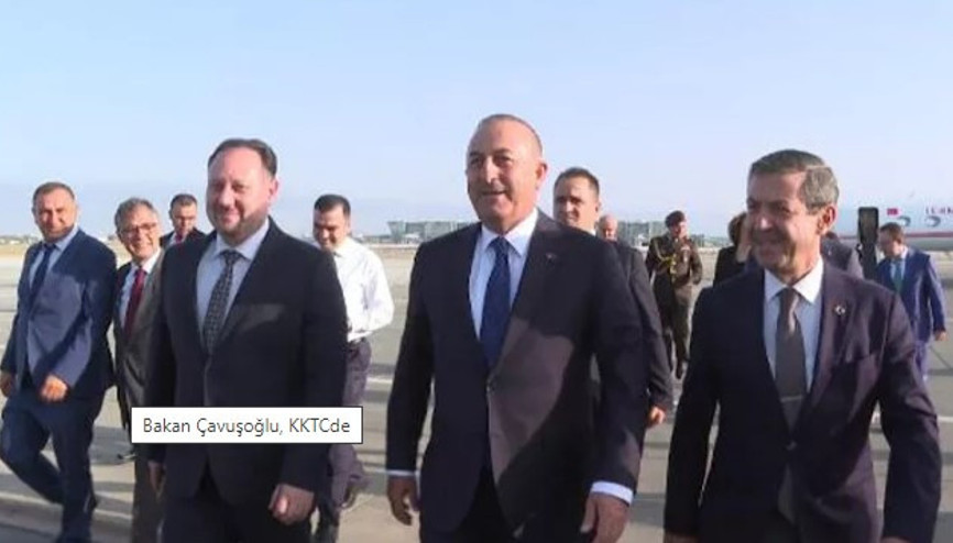 Dışişleri Bakanı Çavuşoğlu KKTCde