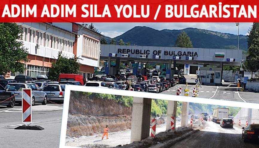 Kalotina- Sofya arası yol çalışması devam ediyor